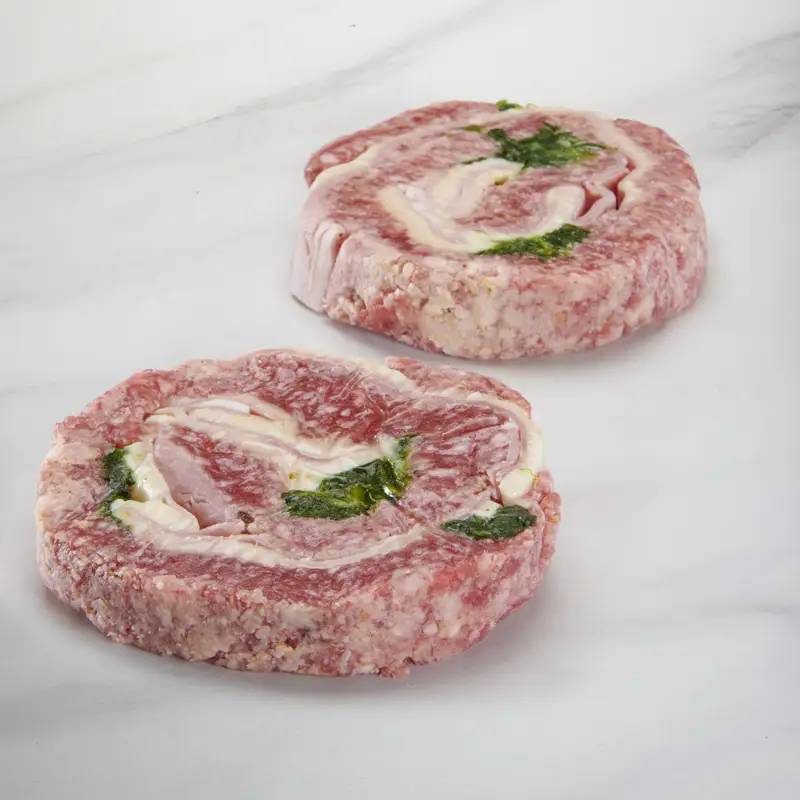GIRELLE PROSCIUTTO FORMAGGIO SPINACI